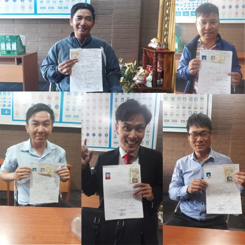 Kinh nghiệm tự học lái xe ô tô: Danh sách học viên thành công sau khóa đào tạo lái xe