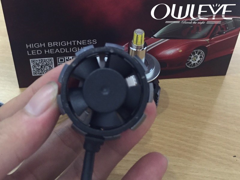 Test cường độ sáng của Owleye A360