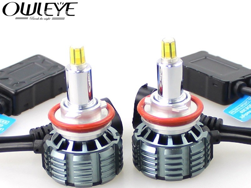 Đèn LED Owleye A360 H11 được lắp đặt trên xe ô tô