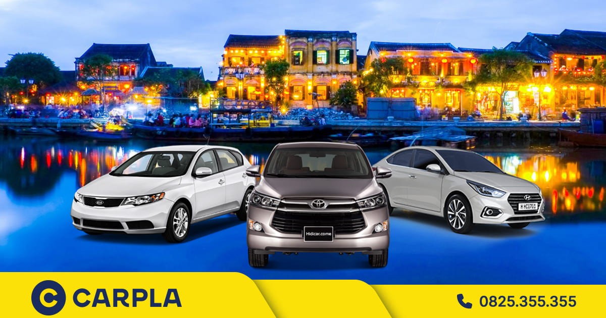 Gia đình tận hưởng chuyến đi thoải mái, riêng tư khi thuê xe tự lái khám phá Hội An.