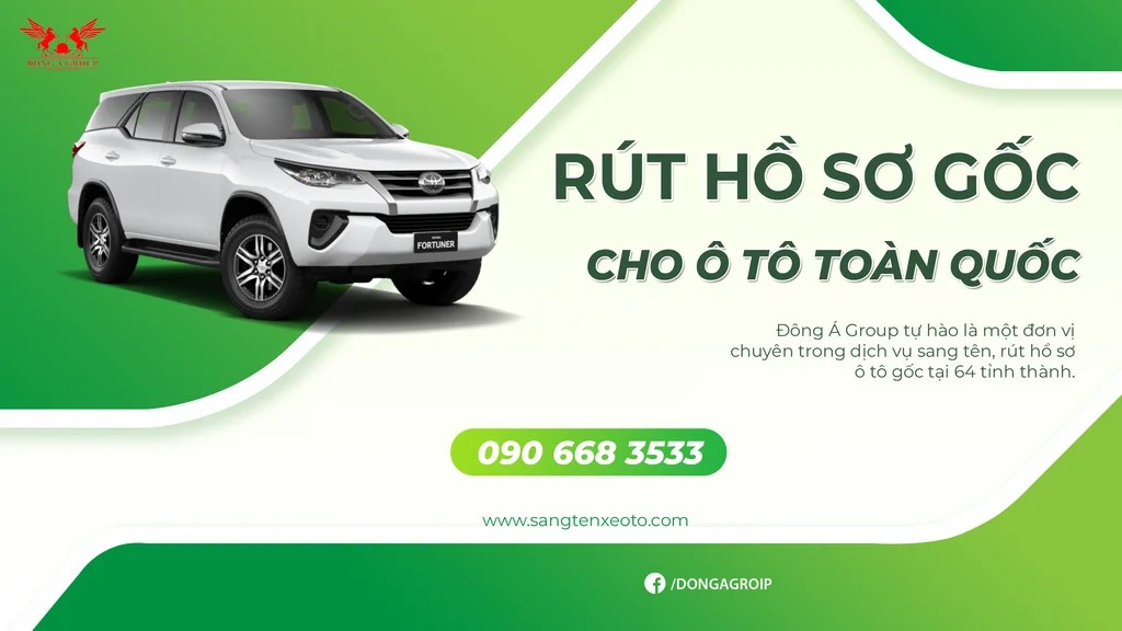 Chuẩn bị hồ sơ sang tên xe ô tô cũ tại Hà Nội