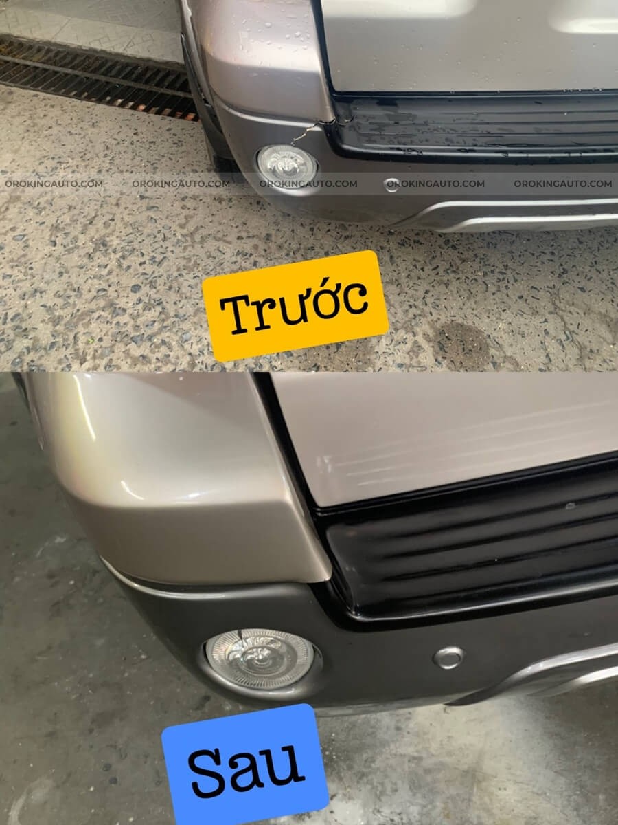 Câu hỏi thường gặp khi sơn dặm cho ô tô