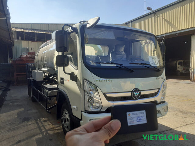 Lắp đặt định vị GPS cho xe bồn vận tải tại Hà Nội