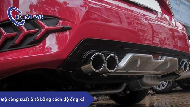 Độ công suất ô tô bằng cách tối ưu hóa hệ thống ống xả