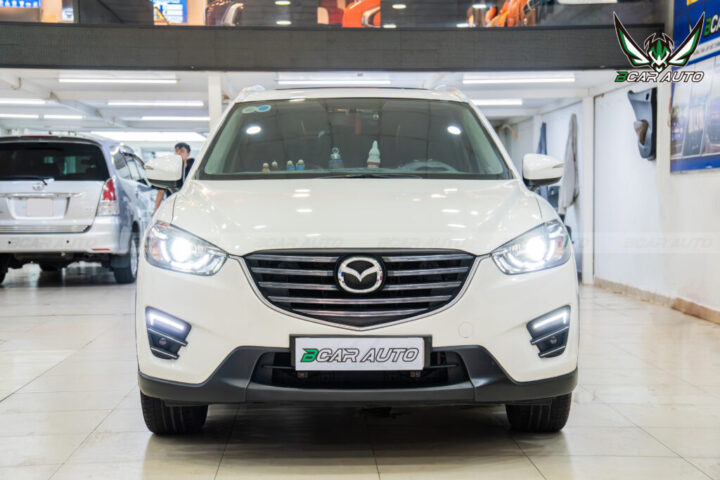 Chi tiết thiết kế và độ sáng vượt trội của đèn LED trên dòng xe ô tô Mazda CX5