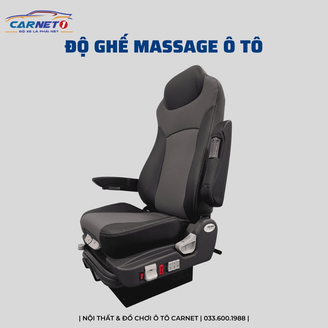 Độ ghế massage xe hơi