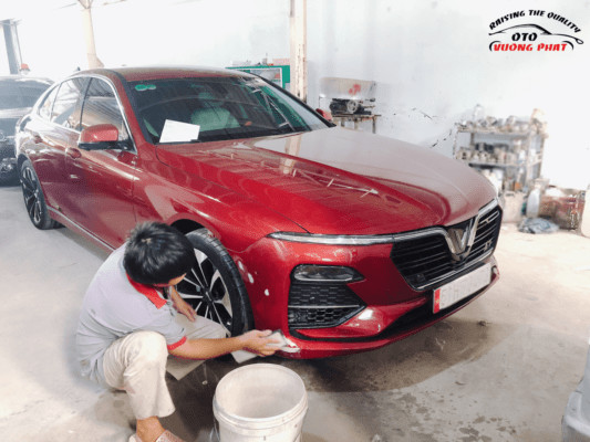 Sơn đổi màu xe ô tô VinFast Lux A2.0 sau khi hoàn tất