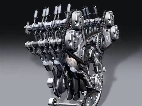 Cấu tạo động cơ V6, điển hình cho các loại xe ô tô hiệu suất cao