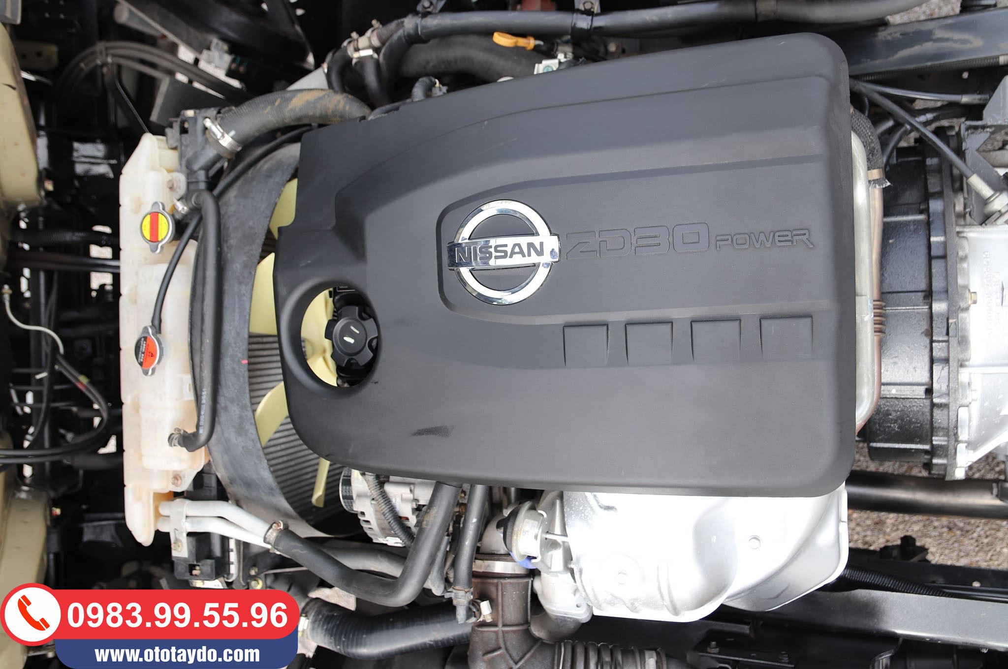 Động cơ Nissan ZD30D mạnh mẽ của xe ô tô tải 5 tấn