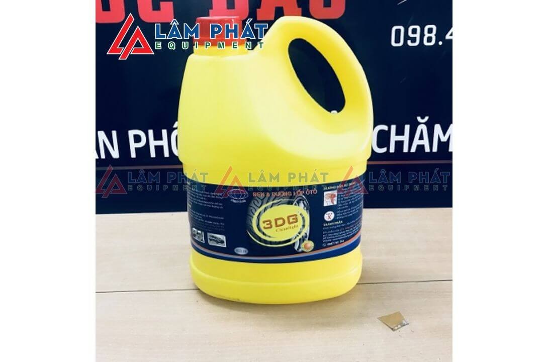 Dung dịch đánh bóng lốp ô tô 3DG bảo vệ đa bề mặt khỏi tia UV