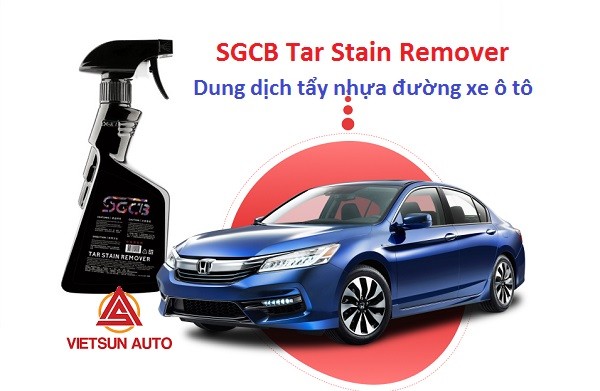 SGCB Tar Stain Remover – hóa chất tẩy nhựa đường xe ô tô an toàn