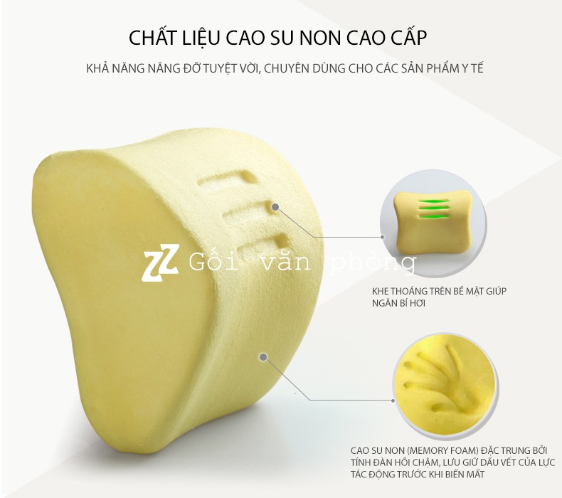 Gối cao su non được NASA sử dụng