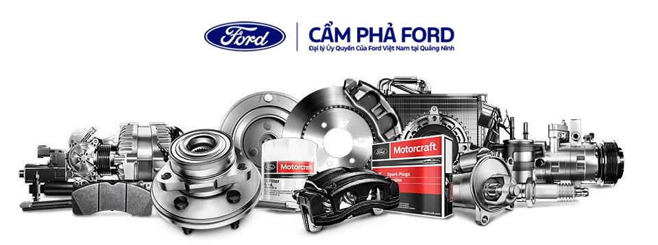 Các phụ tùng chính hãng của xe ô tô Ford được đóng gói cẩn thận