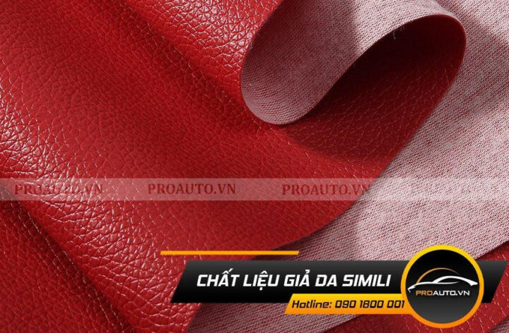 Cuộn da Simili màu đen, một trong các mẫu ghế da xe ô tô công nghiệp giá rẻ