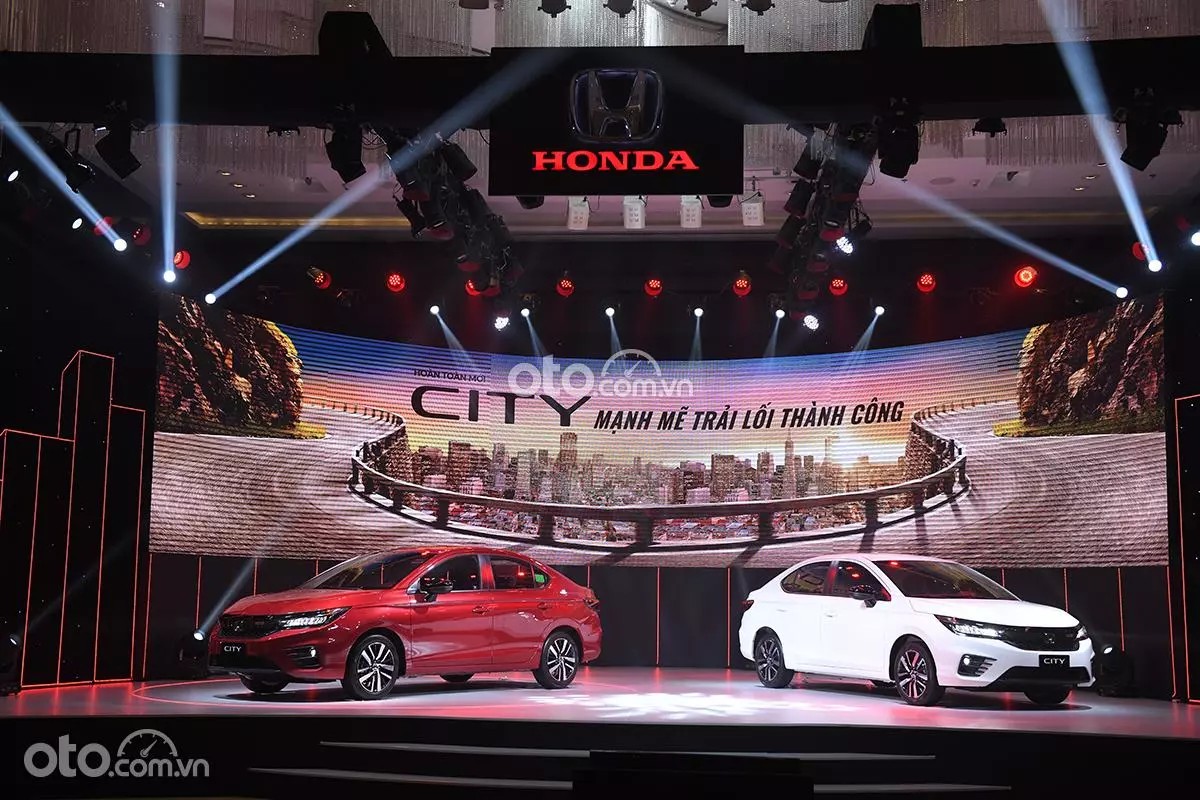 Giá xe ô tô Honda City mới nhất với thiết kế năng động.