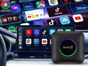 Giải trí đa phương tiện không giới hạn với Android Box trên xe ô tô Pajero Sport