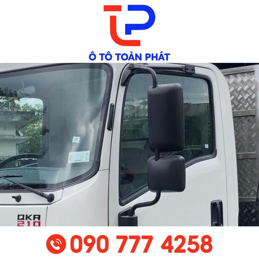 Gương chiếu hậu đa năng và mở rộng tầm nhìn của xe ô tô tải Isuzu 2 tấn Isuzu QKR 210.