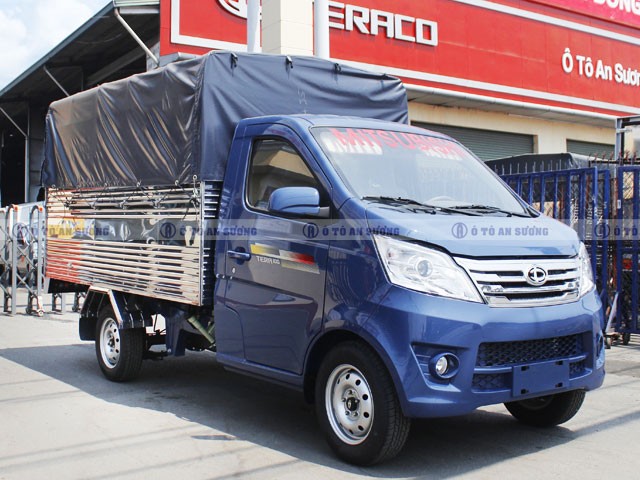 Xe tải Tera 100 990kg màu trắng, minh họa cho phân khúc xe ô tô tải 1 tấn