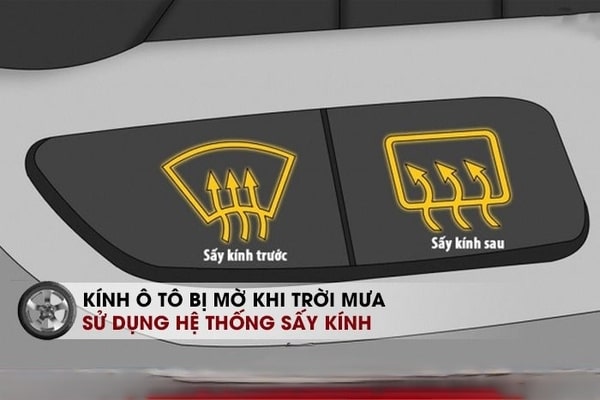 he thong say kinh o to de su dung khi chi can nhan nut tren bang dieu khien la se tu khoi dong