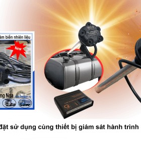 Lắp đặt cảm biến nhiên liệu SagoStar kết nối với hộp định vị xe ô tô giúp ngăn chặn thất thoát