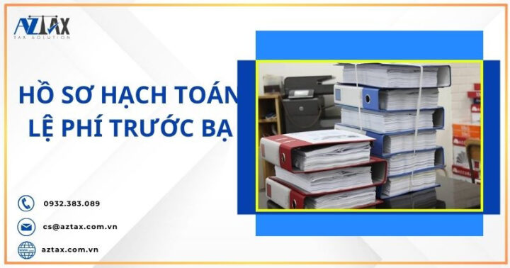 Hồ sơ kê khai hạch toán lệ phí trước bạ xe ô tô đầy đủ