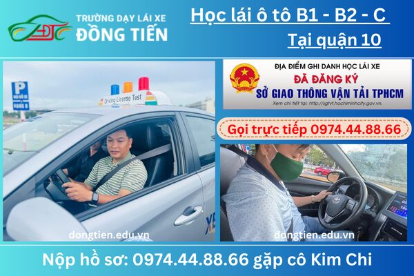 hoc bang lai xe oto quan 10