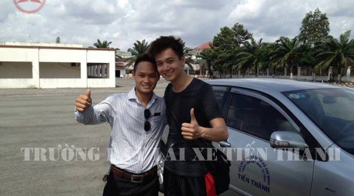 Người mẫu Trương Nam Thành học lái xe ô tô tại Trường Tiến Thành, địa điểm uy tín tại Bình Thạnh