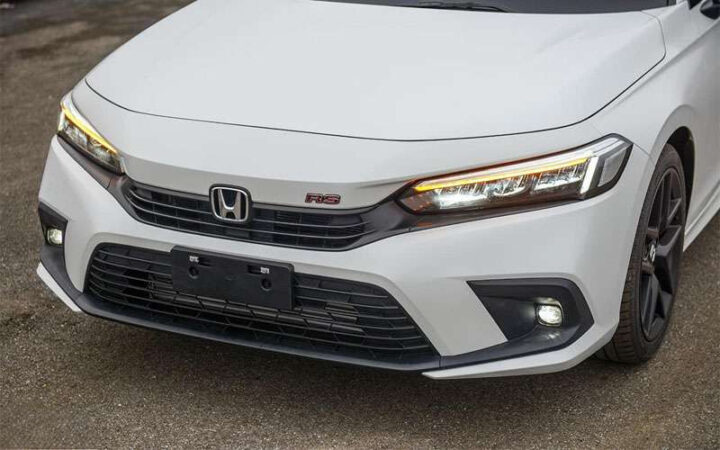 Hệ thống đèn pha full LED của xe Honda Civic RS