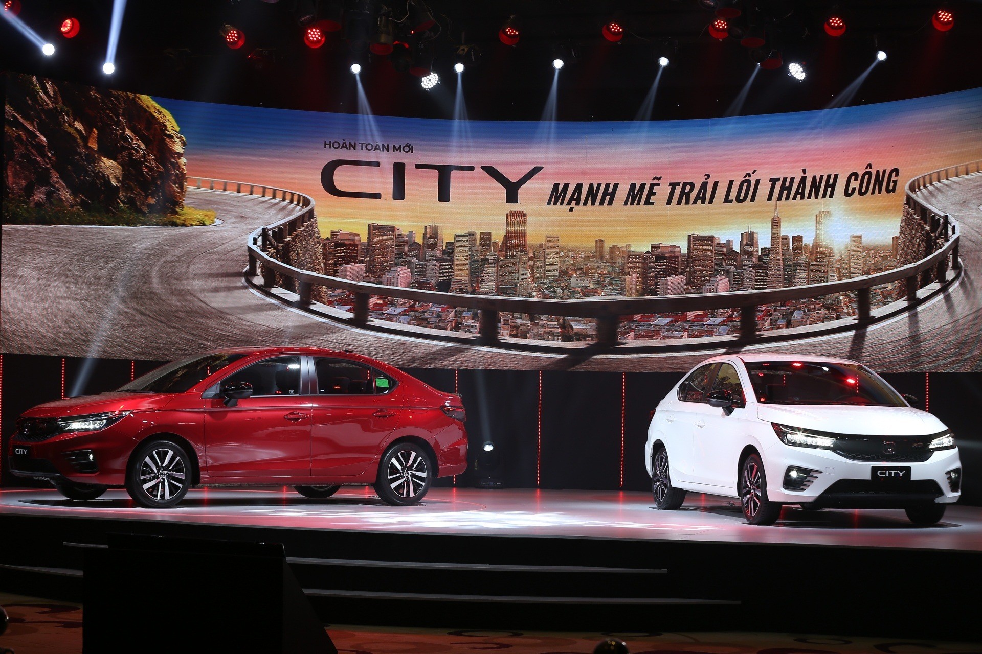 Đại diện hãng xe Honda Việt Nam phát biểu tại sự kiện
