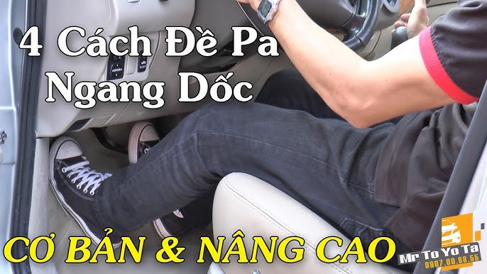 Kỹ thuật đề xe ô tô số sàn trên dốc cần sự phối hợp chính xác của ba bàn đạp và phanh tay