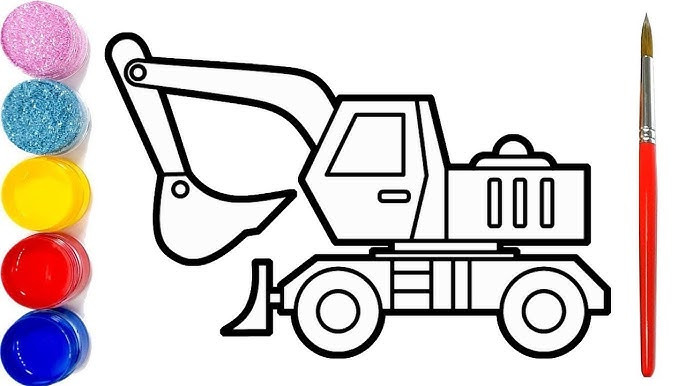 Tranh Tô Màu Xe Ô Tô 4 Bánh Cáº§n Cáº©u: Khám Phá Thế Giới Sáng Tạo