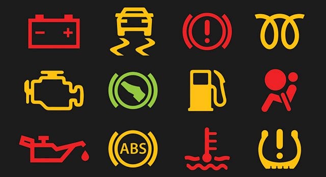 Bảng táp lô ô tô hiển thị các ký hiệu đèn báo lỗi xe ô tô rõ ràng, giúp tài xế chủ động theo dõi tình trạng xe.