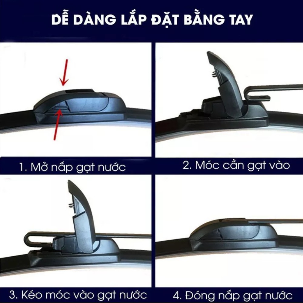 Hướng dẫn lắp đặt gạt mưa ô tô, một dịch vụ sau bán hàng liên quan đến trải nghiệm sở hữu và giá xe ô tô thế giới.