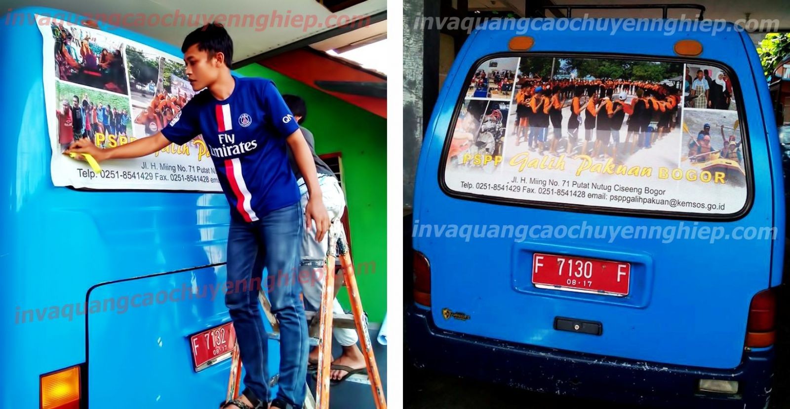 Dịch vụ dán decal quảng cáo trên xe ô tô với giá thành phải chăng, giải pháp tối ưu cho doanh nghiệp.