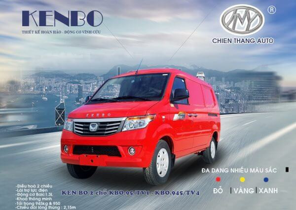 Thiết kế đuôi xe ô tô Kenbo 5 chỗ tiện dụng