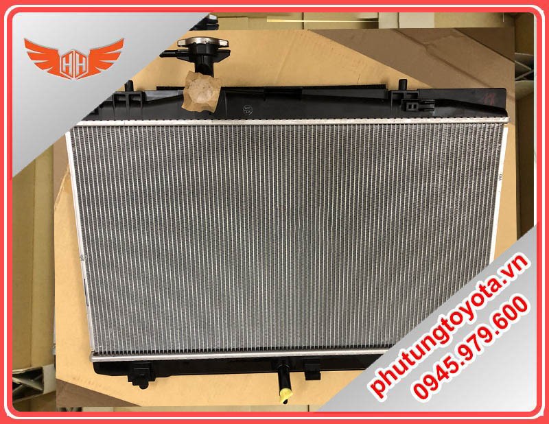 Cấu tạo két nước xe Toyota Vios 2021 giúp tản nhiệt hiệu quả