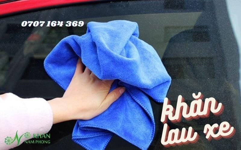 Khăn lau xe hơi chuyên dụng