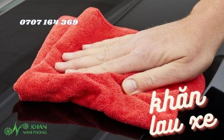 Khăn lau xe ô tô giá rẻ