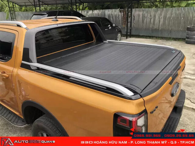Khóa bửng xe Ranger phù hợp với xe lắp nắp thùng cuộn điện