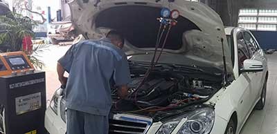 Kiểm tra và bảo dưỡng hệ thống máy lạnh xe Audi A6, A8, Q7, Q5