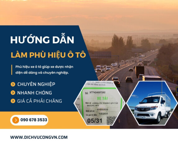 Quy trình nộp hồ sơ làm phù hiệu xe ô tô tại cơ quan chức năng