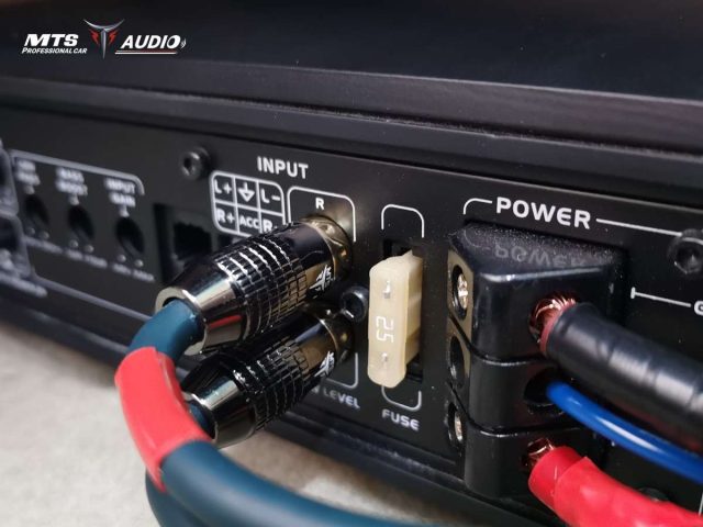 Độ loa xe ô tô zin 100% với loa sub MTS X8 Pro tại ChungAuto