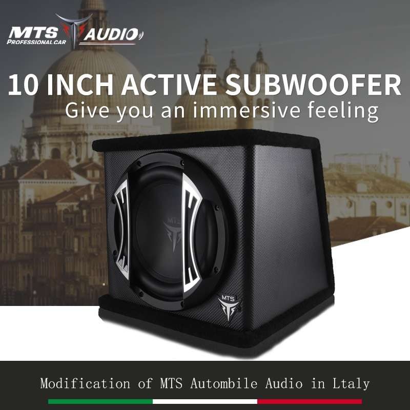 Loa sub MTS VX10, sản phẩm nổi bật giúp tăng cường âm trầm khi độ loa xe ô tô