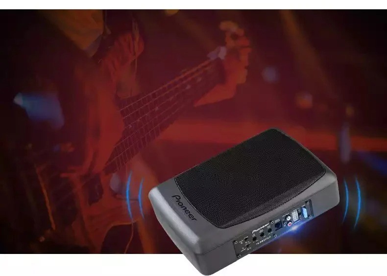 Lắp đặt loa sub Pioneer TS-BW200LA dưới gầm ghế