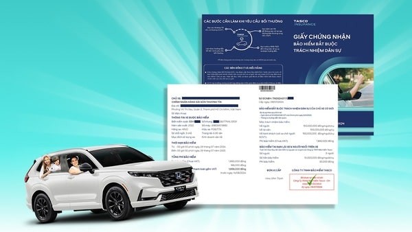 Hồ sơ bảo hiểm trách nhiệm dân sự bắt buộc cho xe ô tô Camry