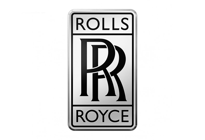 Logo Rolls-Royce với hai chữ R lồng vào nhau, đại diện cho di sản của hãng xe ô tô