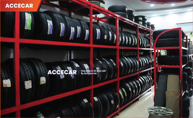 B-Select – trung tâm bảo dưỡng lốp xe ô tô tại TpHCM đạt tiêu chuẩn Bridgestone, cung cấp dịch vụ toàn diện từ kiểm tra đến thay thế.