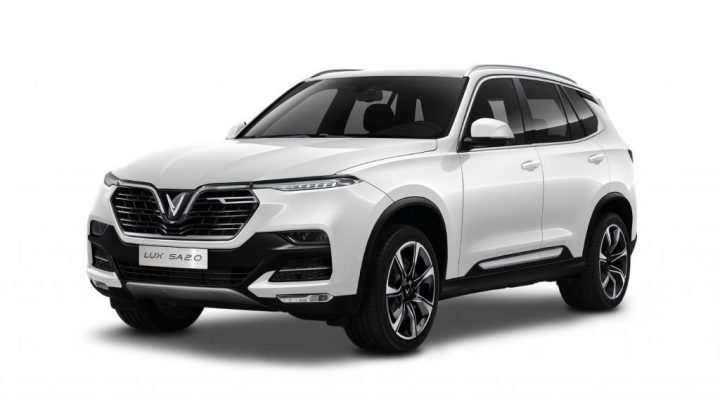 VinFast Lux SA2.0 màu trắng, khẳng định chất lượng SUV cao cấp