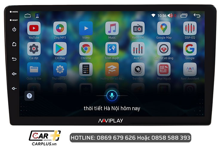 Trải nghiệm điều khiển giọng nói tiện lợi với trợ lý Kiki trên màn hình NAVIPLAY N800, tính năng không thể thiếu trên hình xe ô tô độ công nghệ