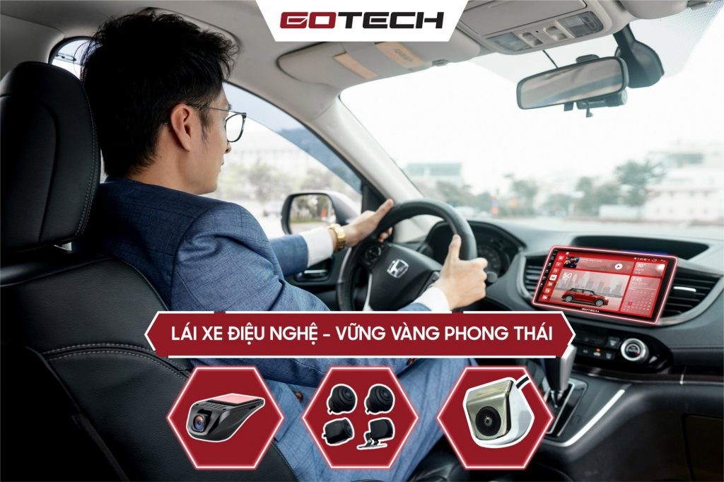 Màn hình DVD Android ô tô hỗ trợ tài xế lái xe an toàn hơn